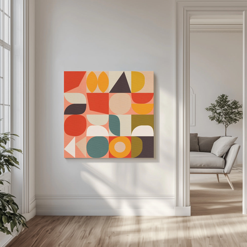 Bauhaus New 4 | Leinwand-Bilder