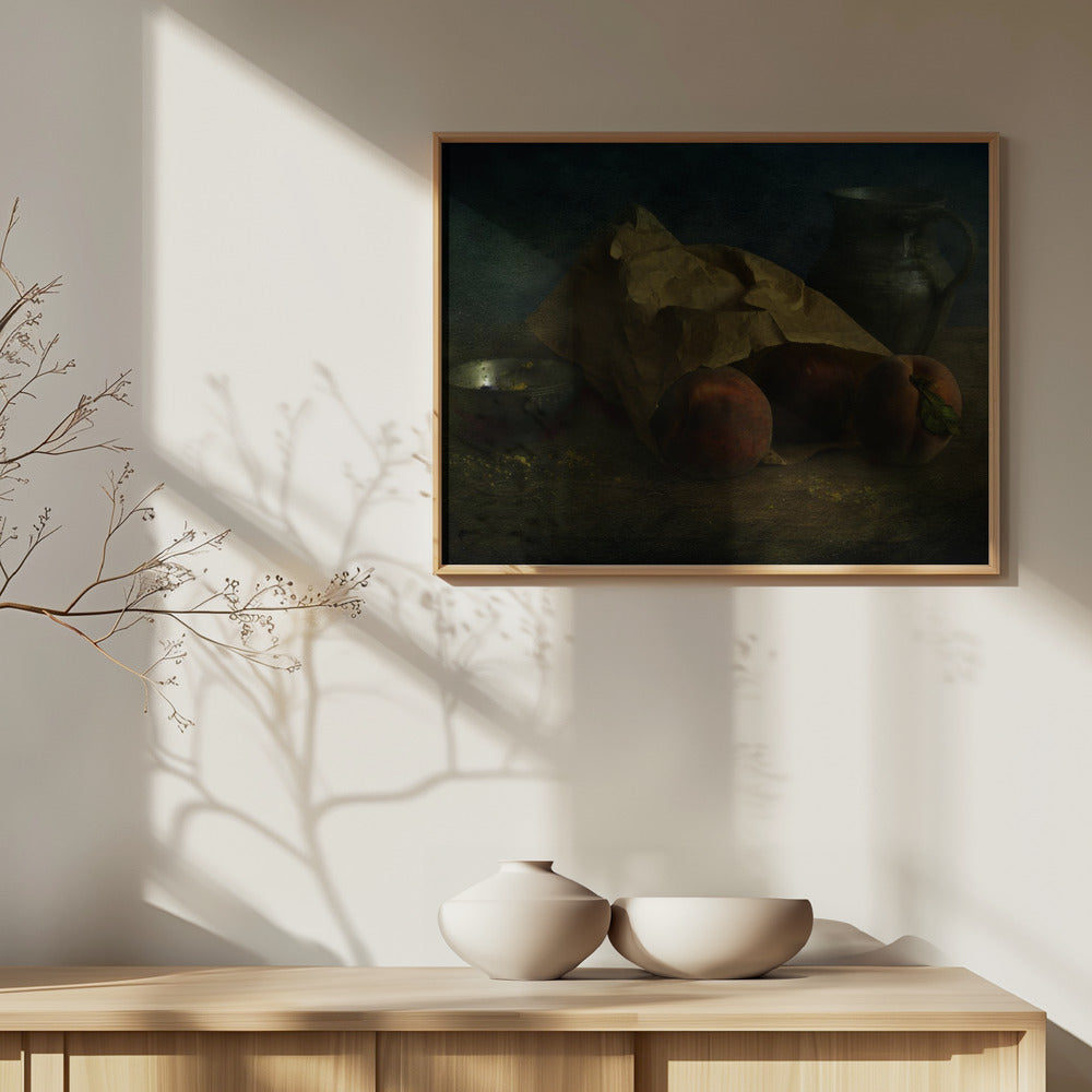 Pfirsiche | Poster - Kunstdruck