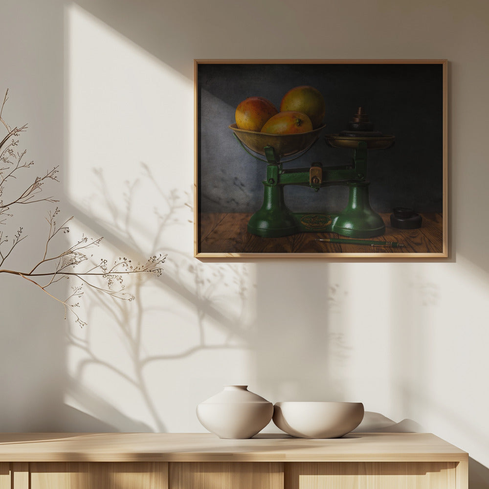 Drei Mangos bitte | Poster - Kunstdruck
