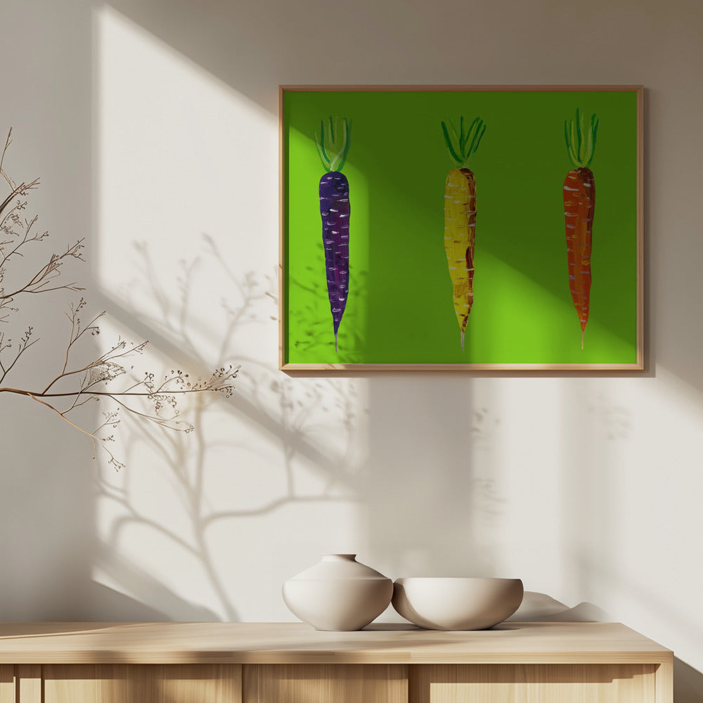 Karotten | Poster - Kunstdruck