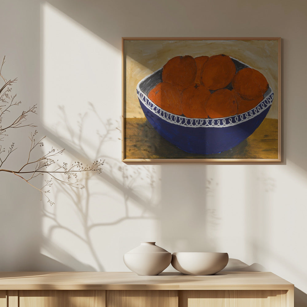 Sehr orange | Poster - Kunstdruck
