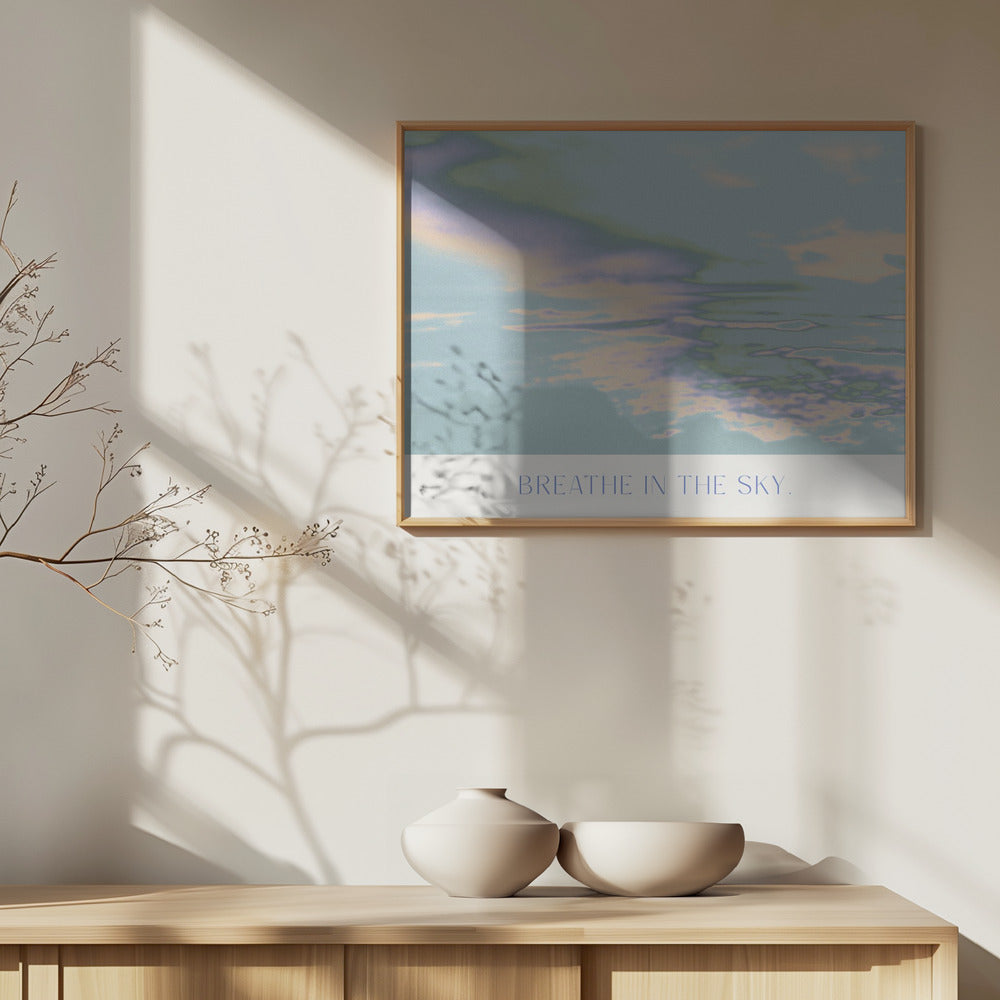 Drömsk himmelreflektion | Poster