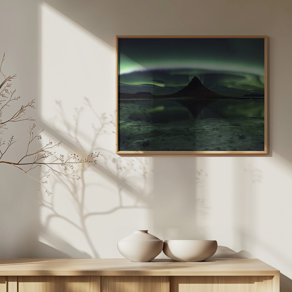 Kirkjufell Aurora | Poster