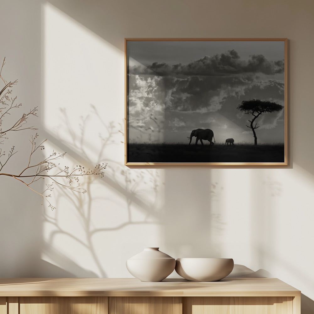 Silhuetter av Mara | Poster