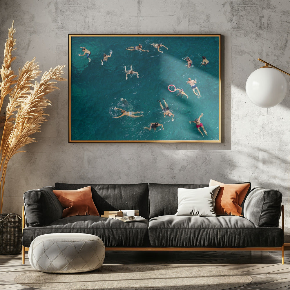 Blåvattensimning | Poster