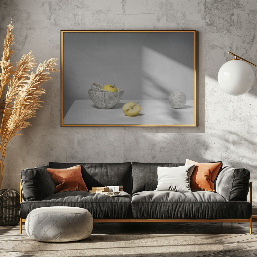 Halb | Poster - Kunstdruck