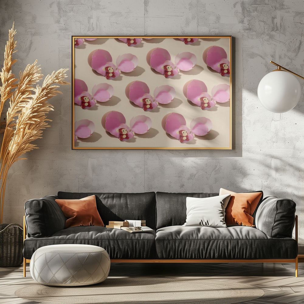 monkey hatching | Poster