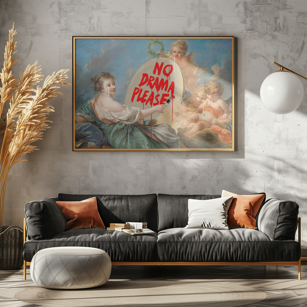 Kein Drama | Poster - Kunstdruck