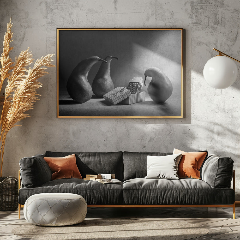 Tu n'aimes pas notre cadeau ?  ! | Posters - Affiche Artistique