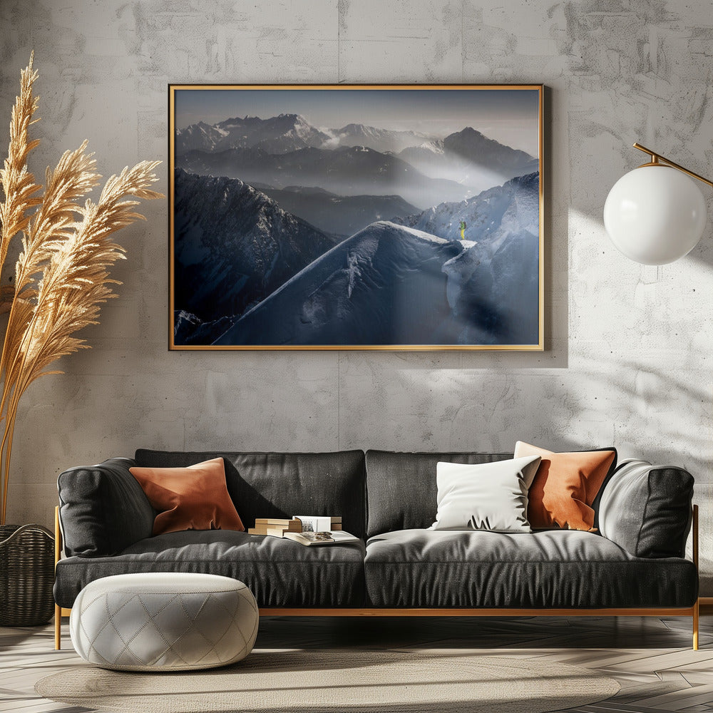 Tysta ögonblick före nedstigningen | Poster