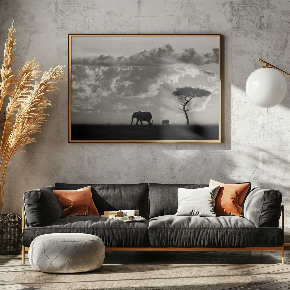 Silhuetter av Mara | Poster