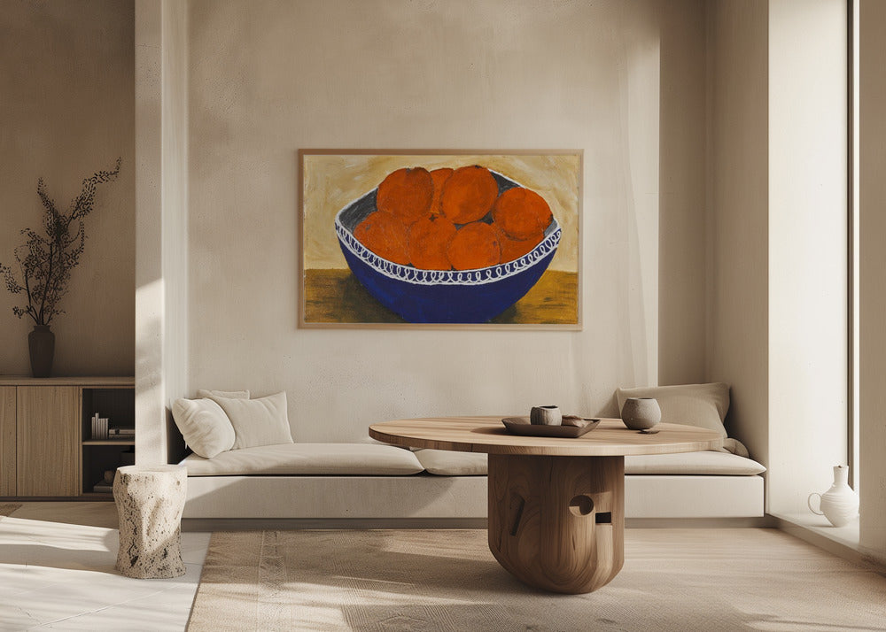Sehr orange | Poster - Kunstdruck