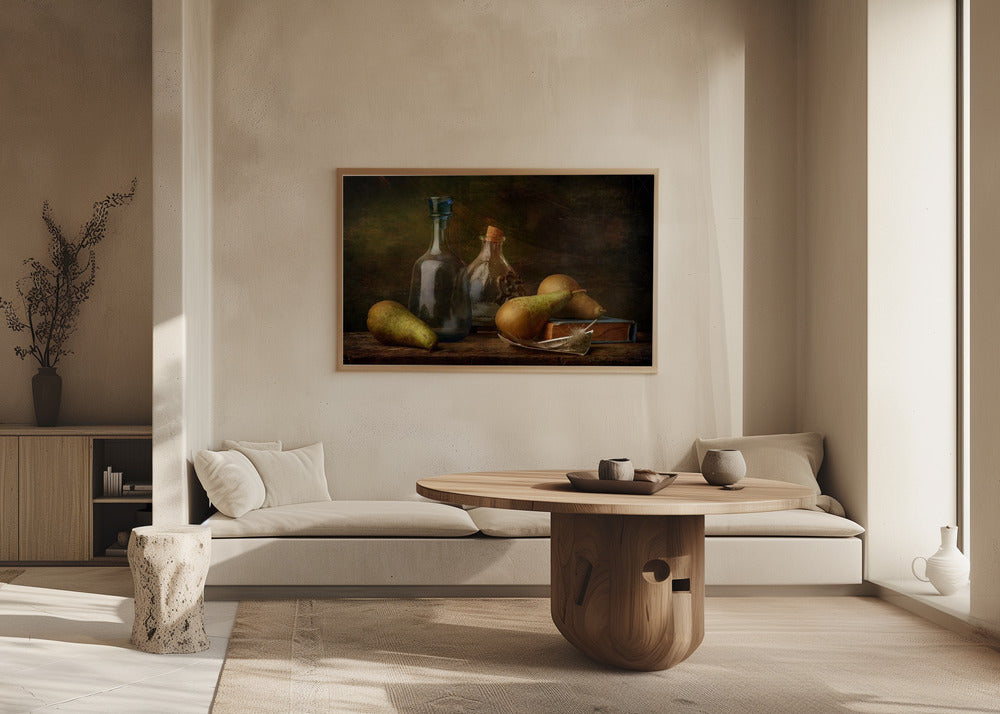 Stilleven met veer | Posters - Kunstdrukken