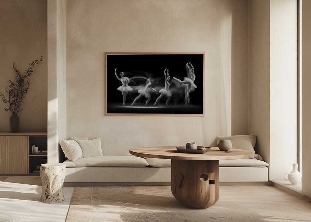 Balerina Art Wave | Poster