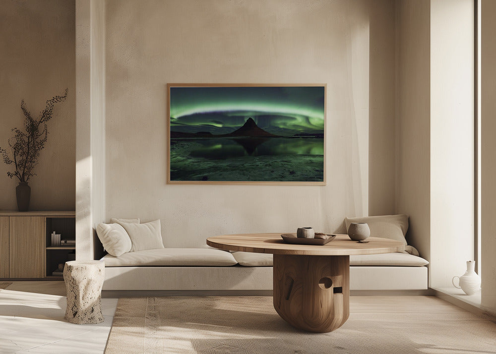 Kirkjufell Aurora | Poster