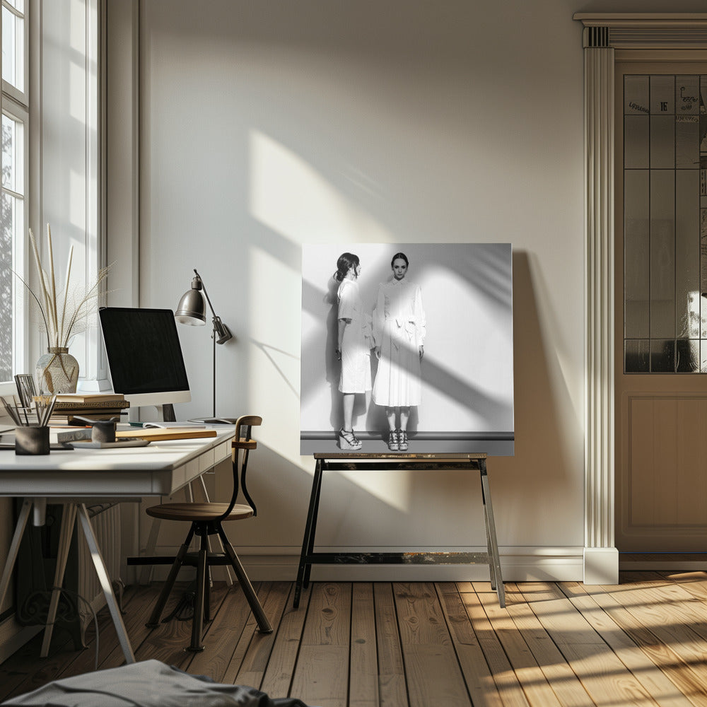 zwei Modelle | Leinwand-Bilder