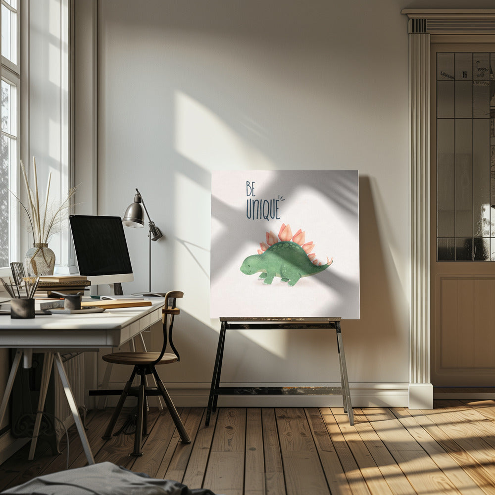 Dinosauriebladsyta Tatalos | Canvas