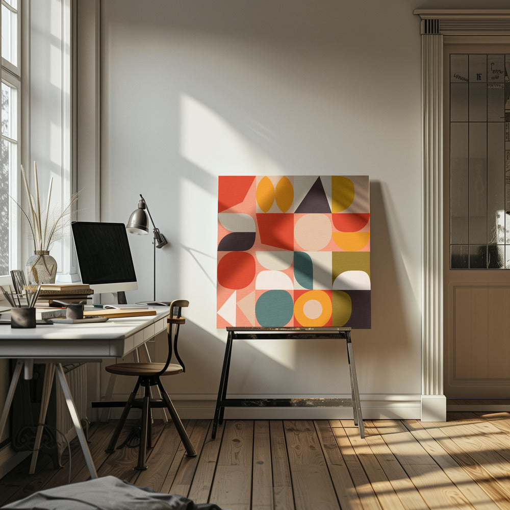 Bauhaus New 4 | Leinwand-Bilder