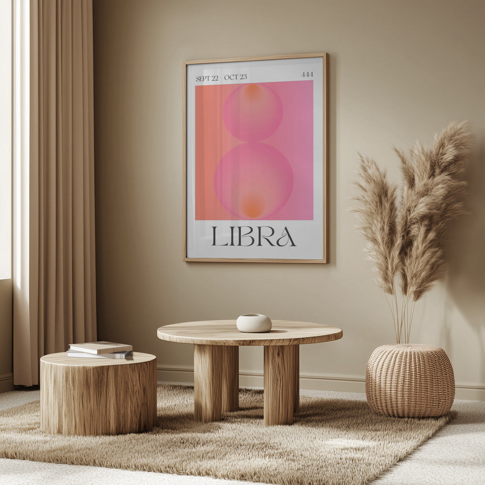 Libra&#039;s Dual Glow | Poster