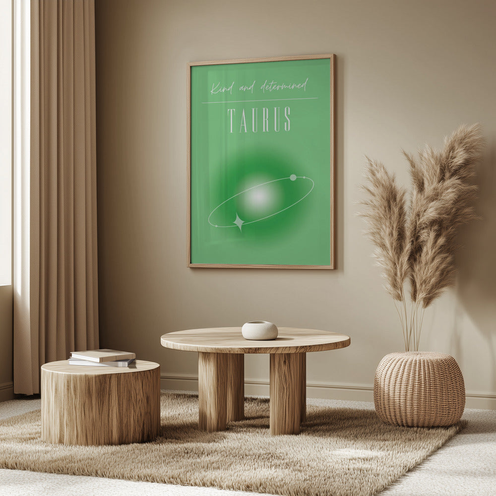 Taurus Zodiac Print Art | Poster