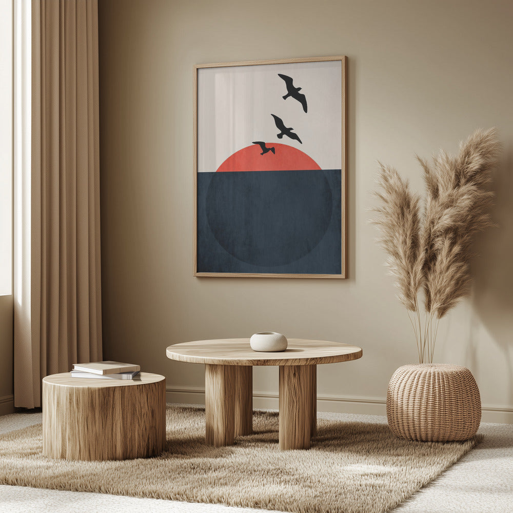 Sonnenuntergangsbrise | Poster