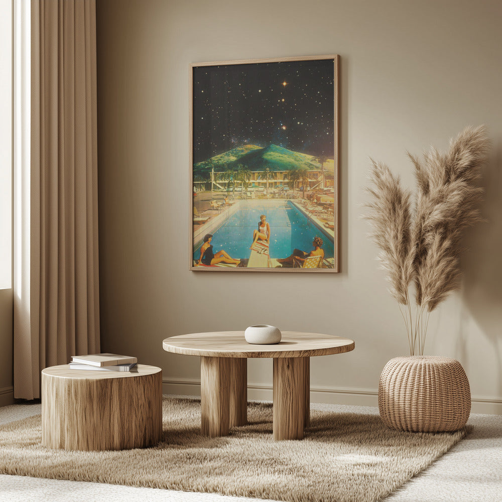 Piscina espacial | Posters  - Impresiones de Arte