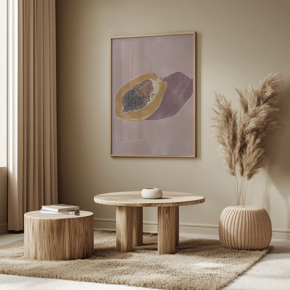 Papaya | Plakater - Kunsttryk