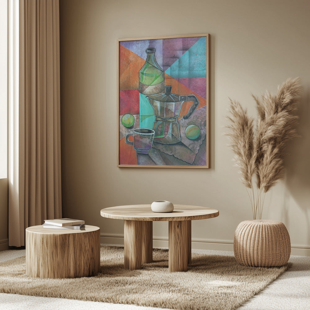 Stilleben med kaffekanna | Poster