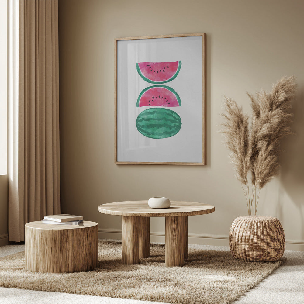 Wassermelonen | Poster - Kunstdruck