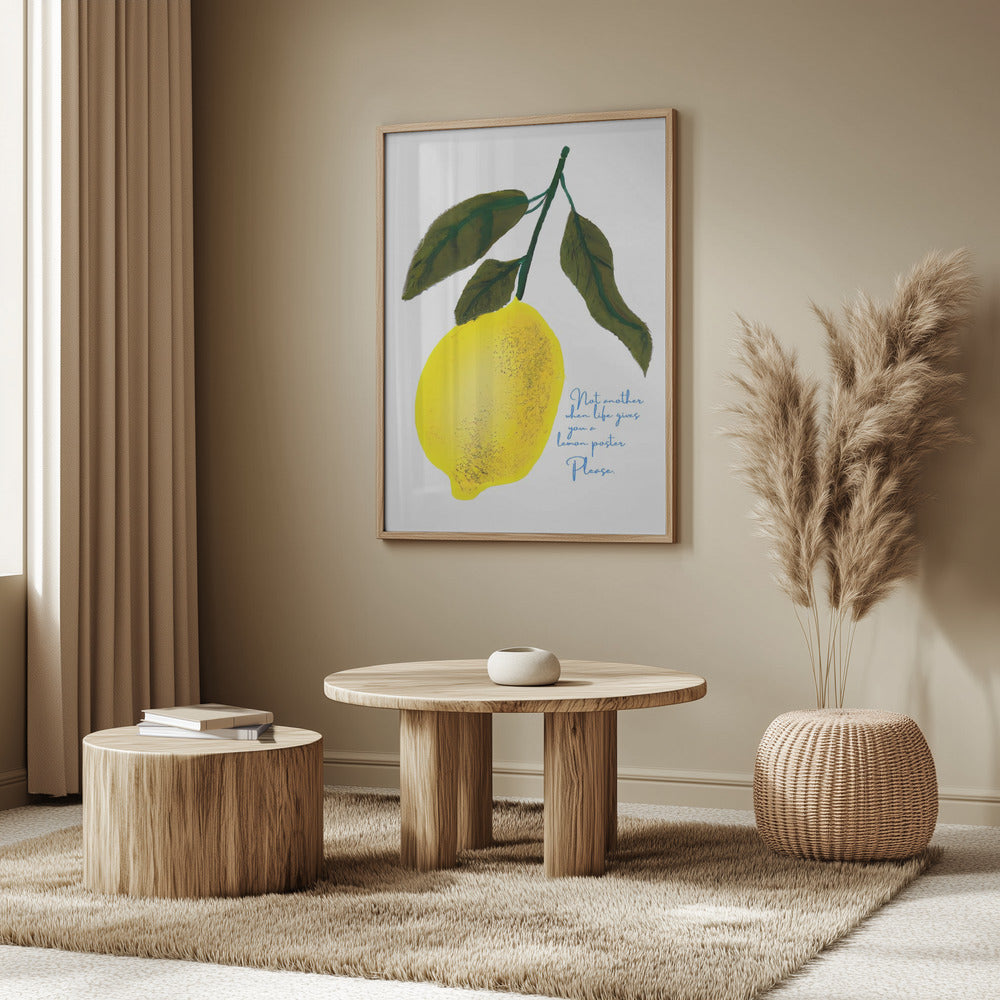 Citron Toppnoter | Poster