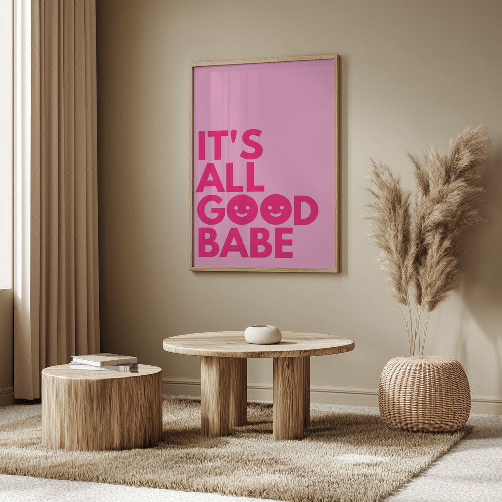 Pink Cheer Vibes | Poster