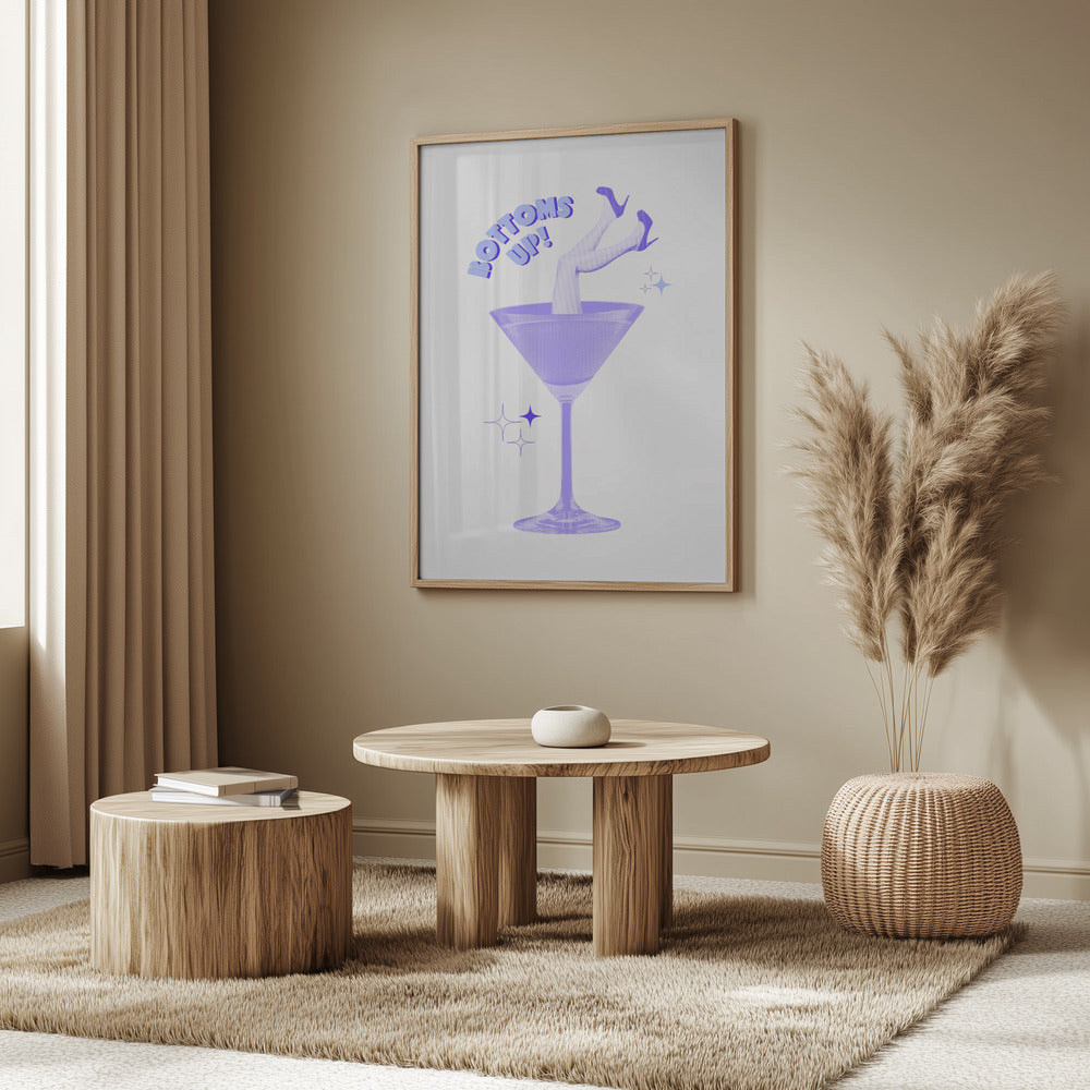 Cocktail Glam Dive | Poster