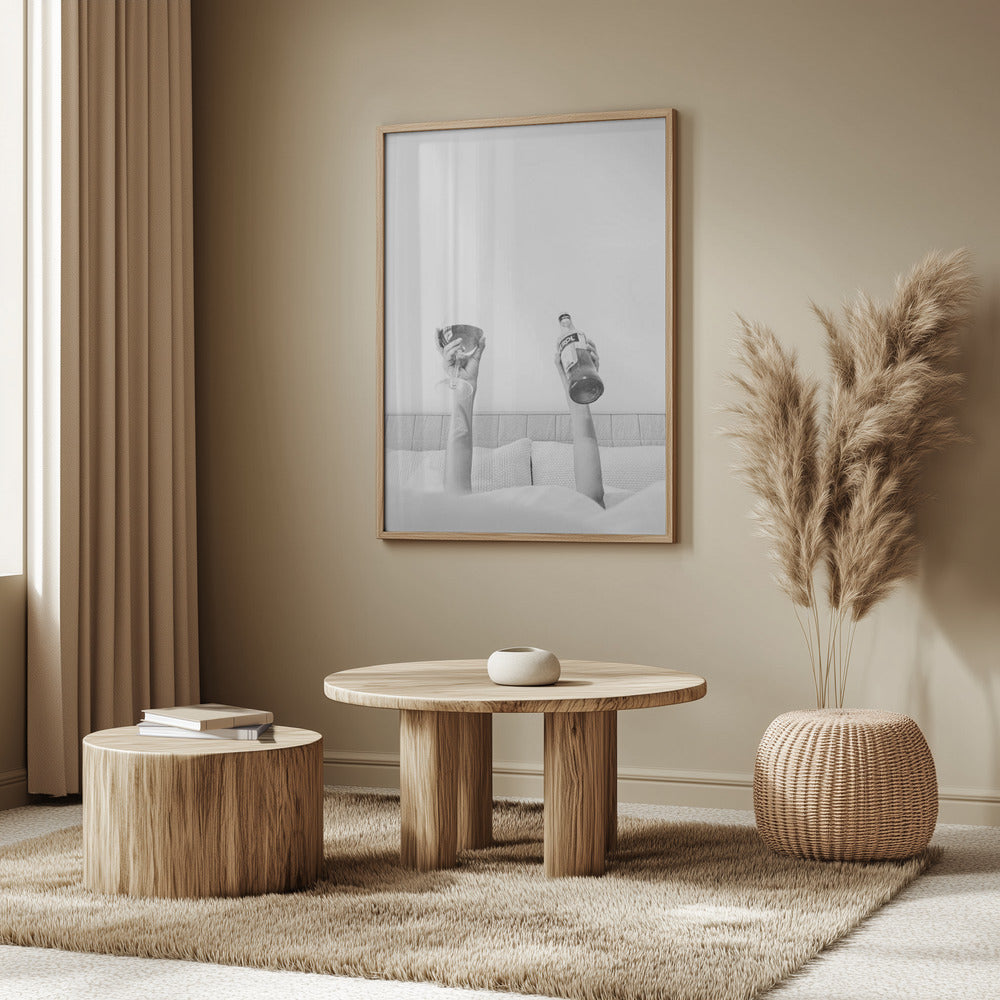 Aperol In Bed Grainy | Poster