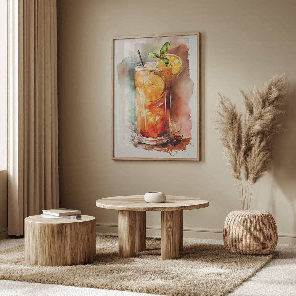 Drycker med cocktail | Poster