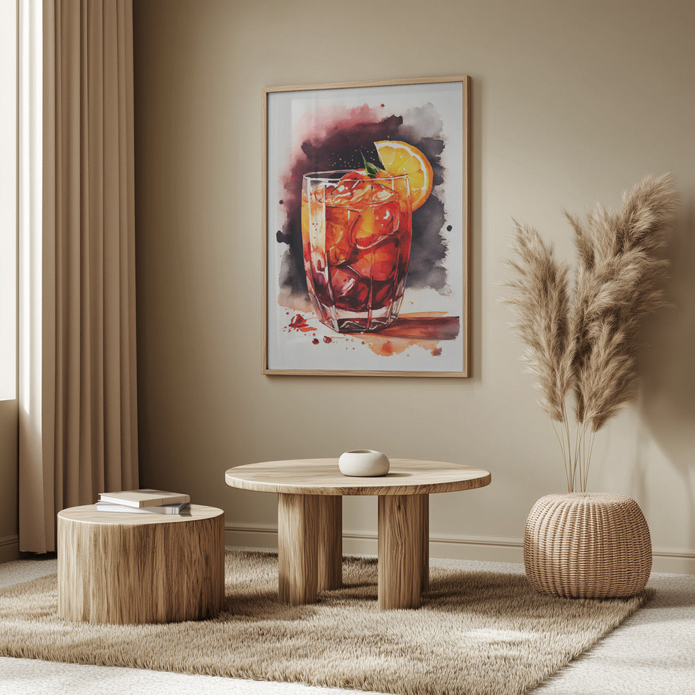 Drycker med cocktail | Poster