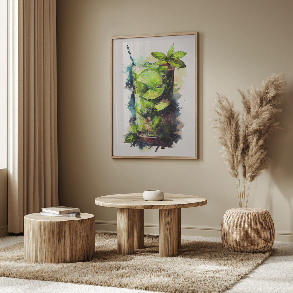 Drycker med cocktail | Poster