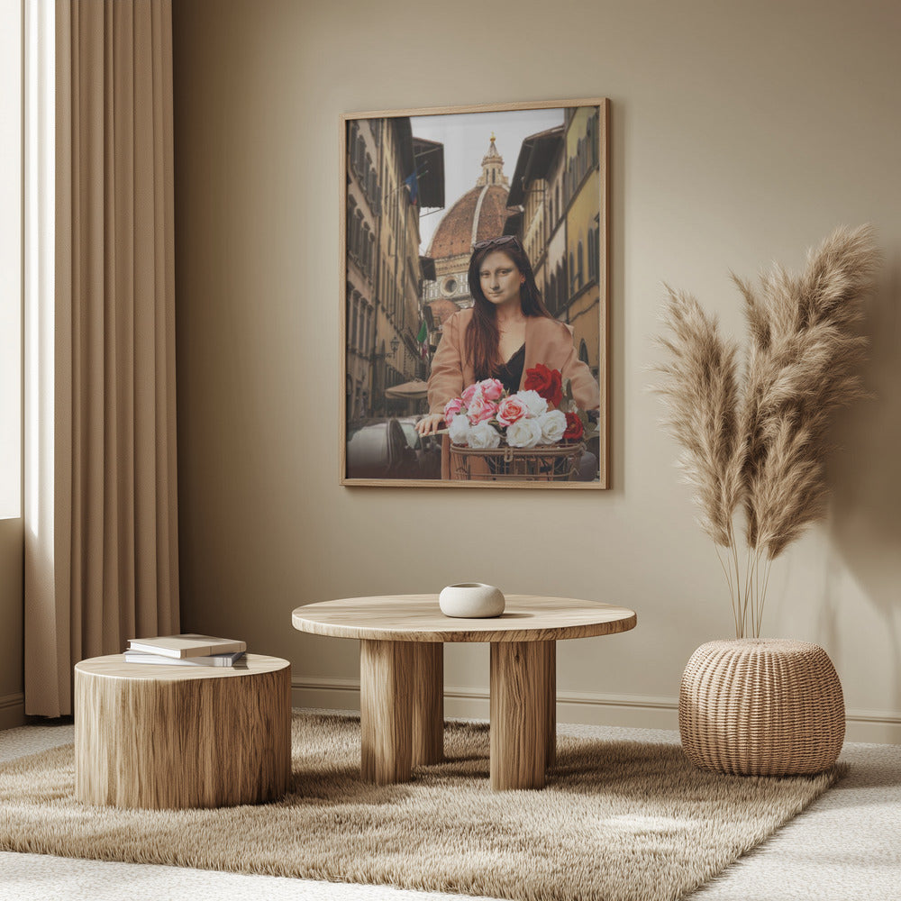 Mona sur Florence | Posters - Affiche Artistique