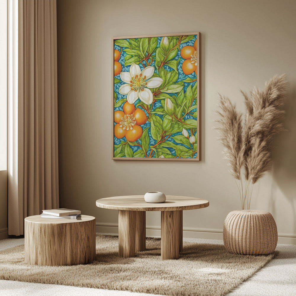 Apelsinblomma Natur Växt | Poster