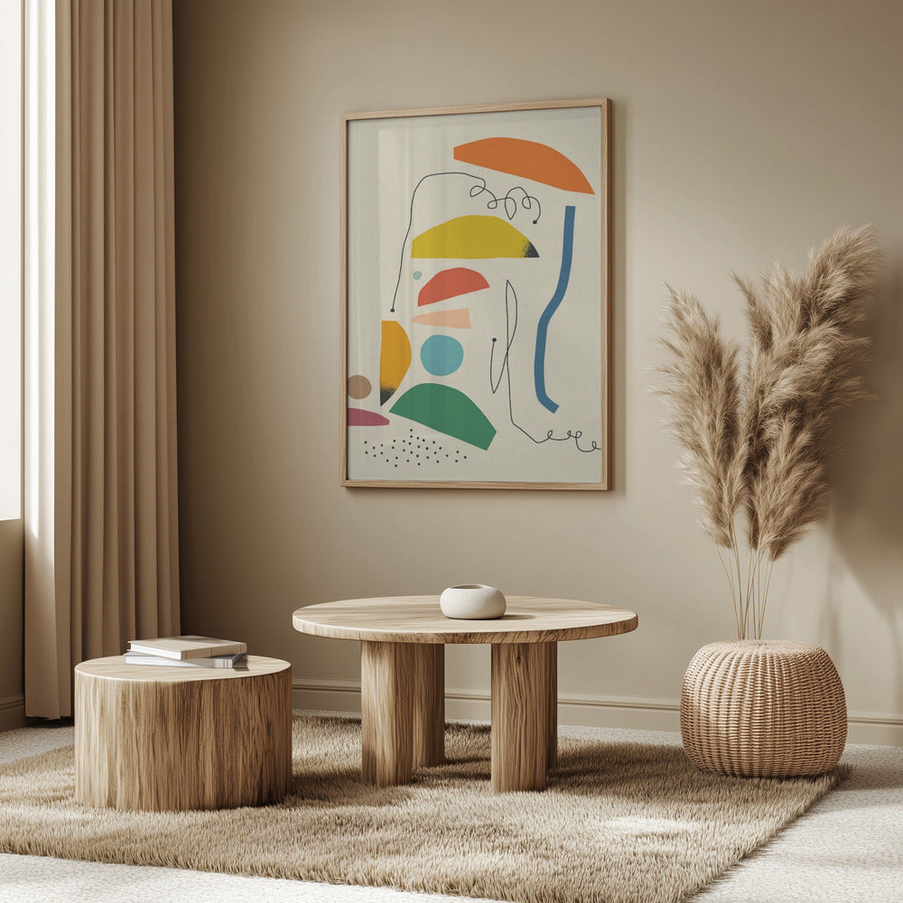 Ausdruck 2 | Poster - Kunstdruck