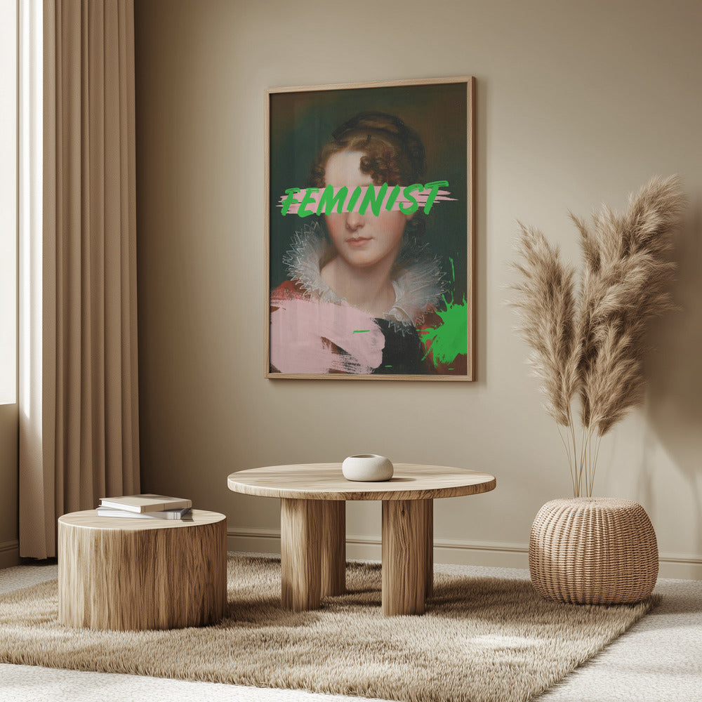 Feministiskt porträtt Ratioiso | Poster