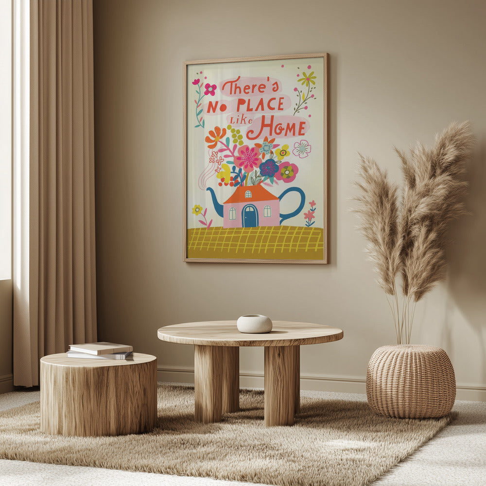 Whimsical Teapot House | Poster