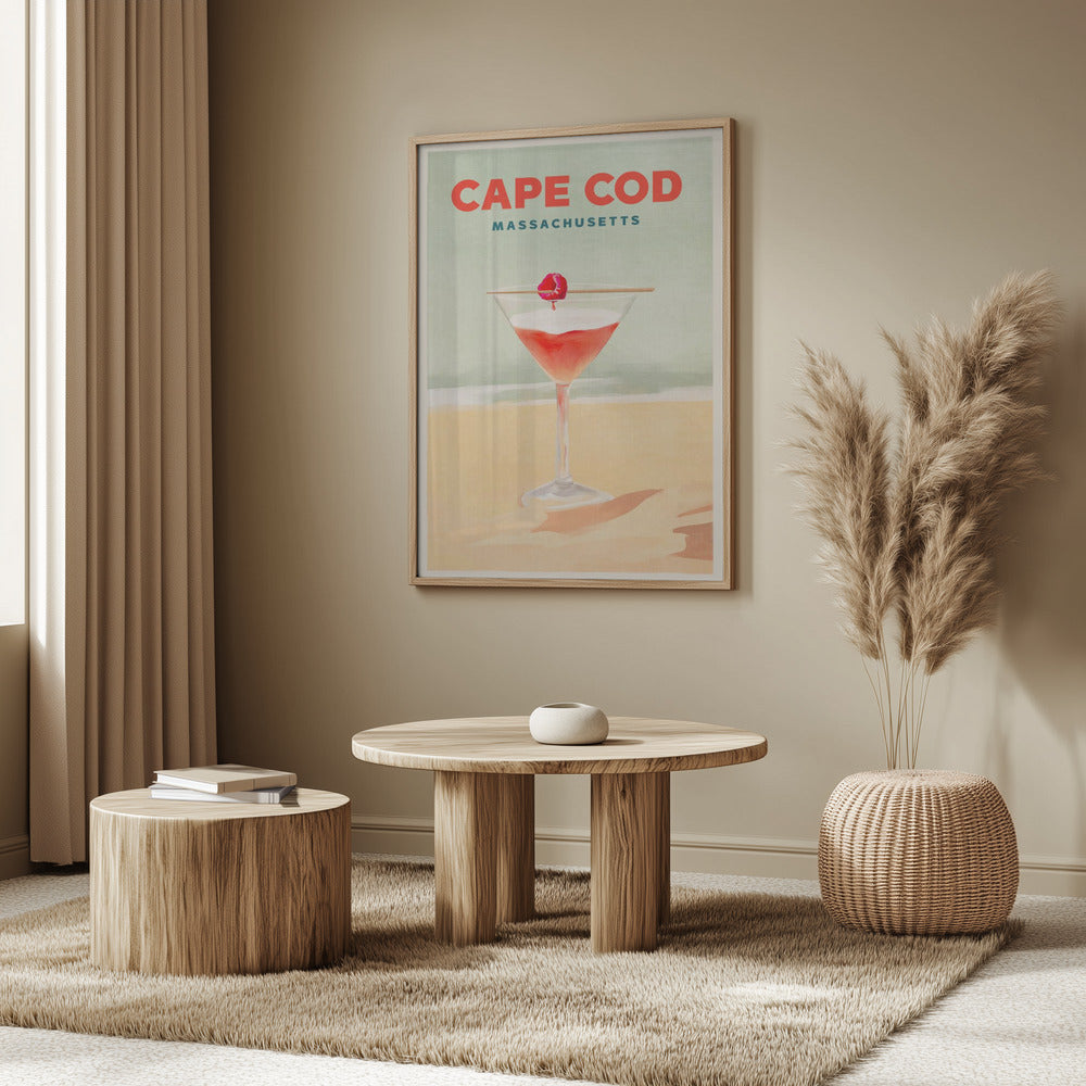 Cape Cod Cocktail Tall Poster | Poster