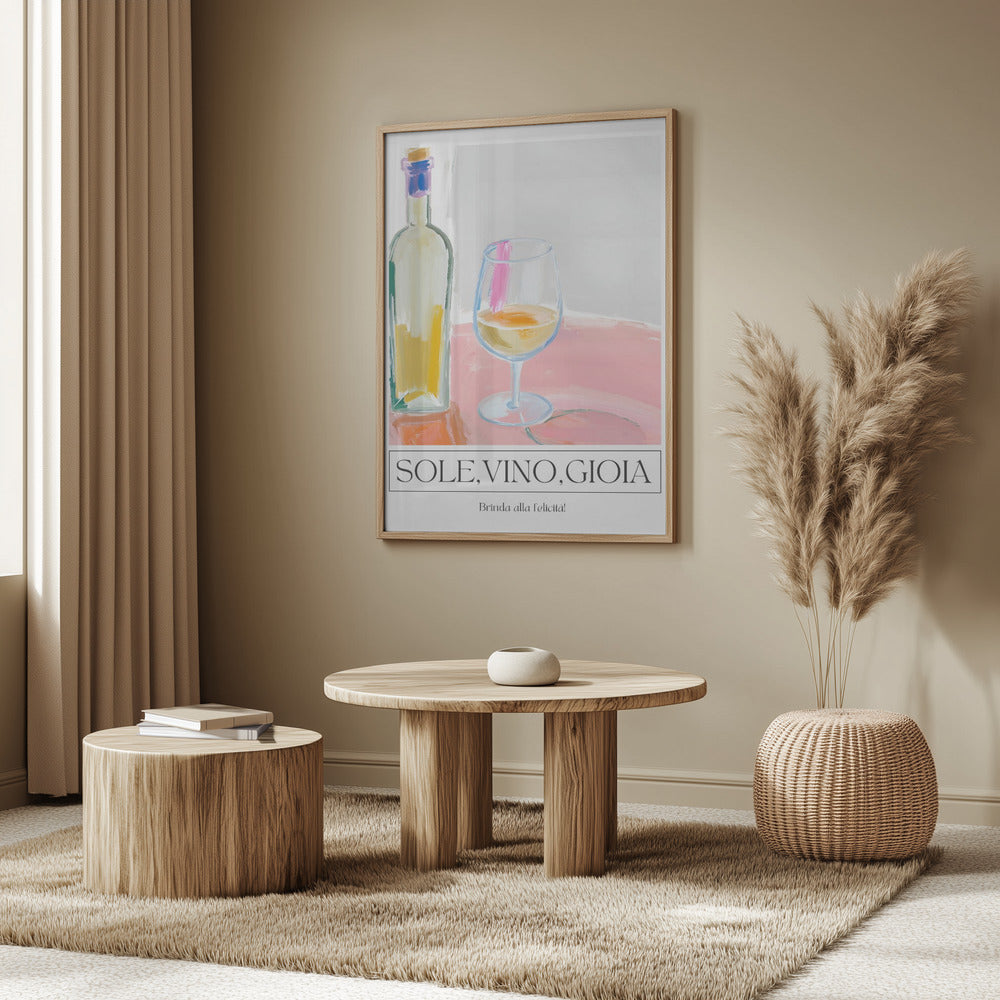 Tunga, vin, gioia | Poster