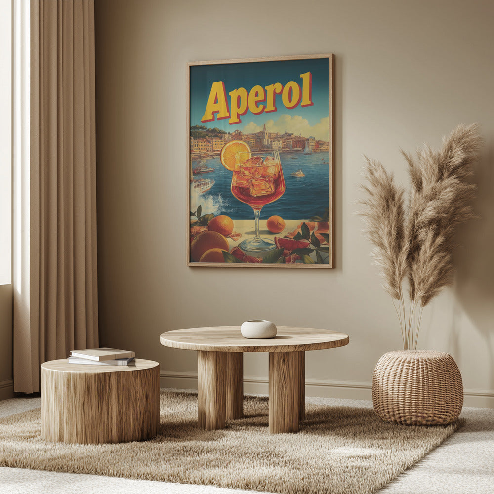 Aperol Vintage-Werbung | Poster - Kunstdruck