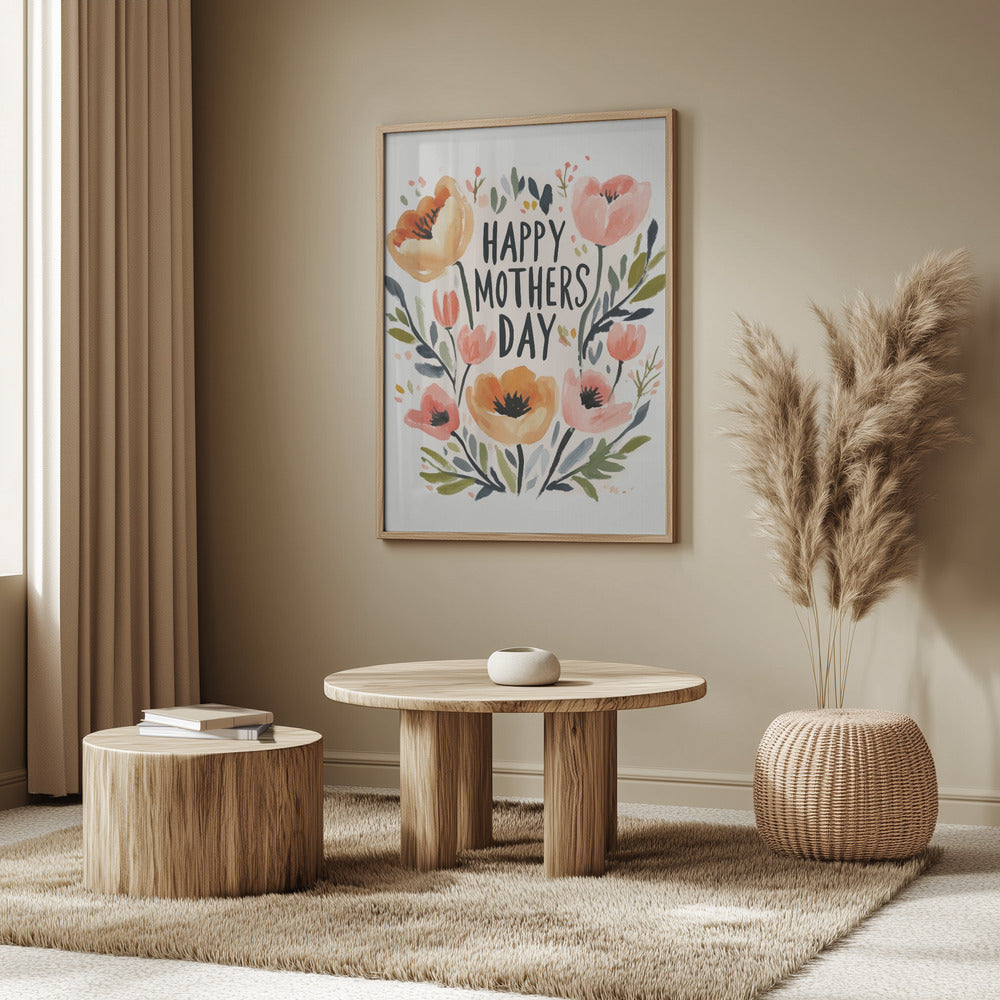 Alles Gute zum Muttertag | Poster - Kunstdruck