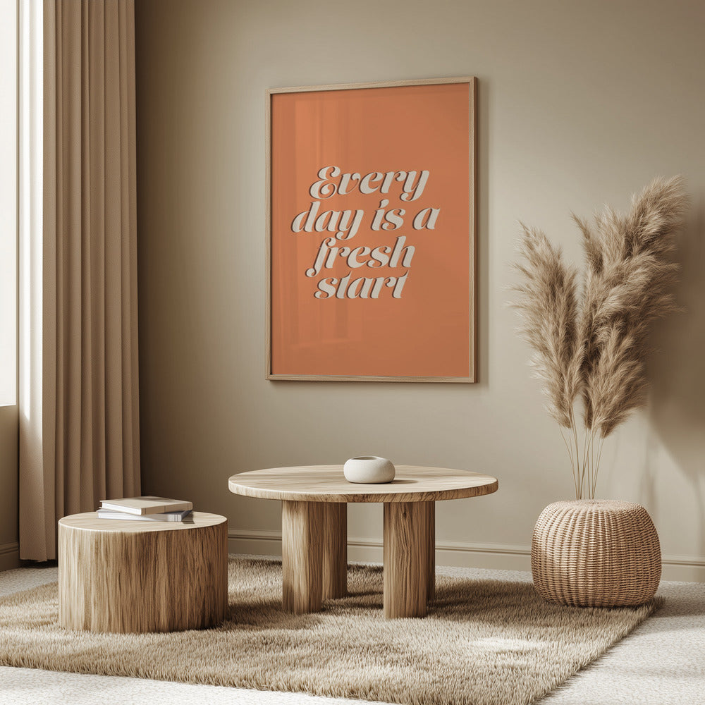 Neuanfang | Poster - Kunstdruck
