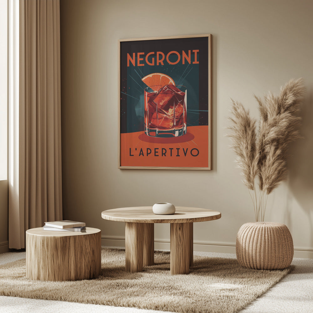 Negroni L'Apertivo | Poster