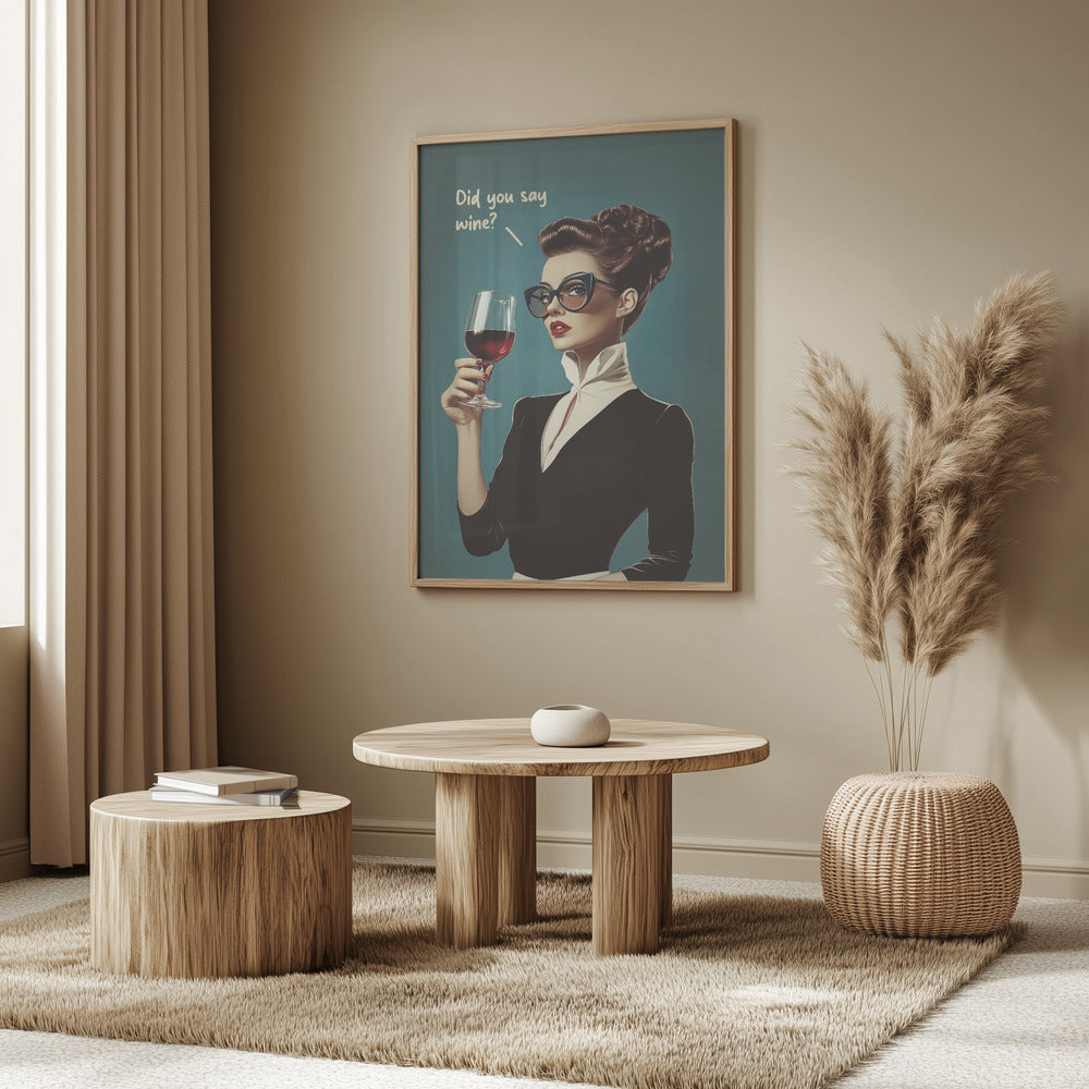 Sa du vin | Poster