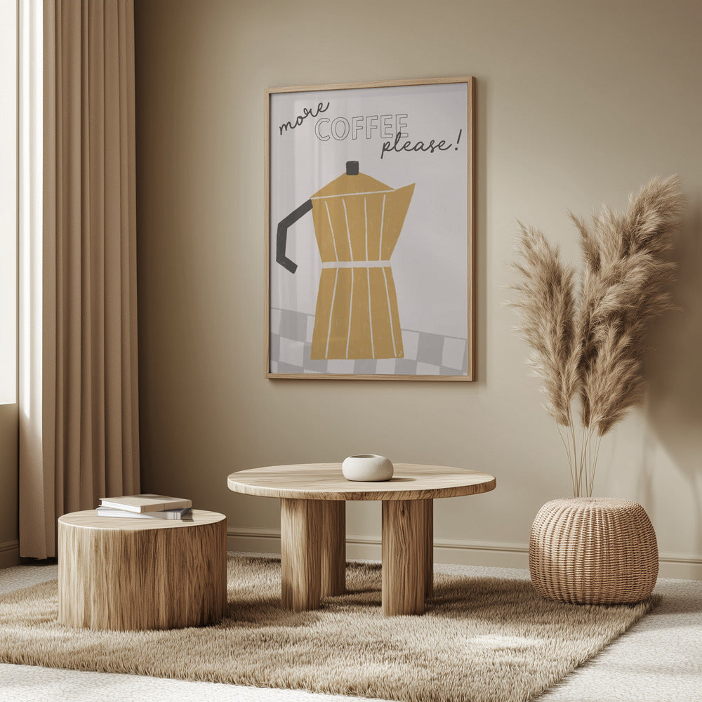 Mer kaffe | Poster