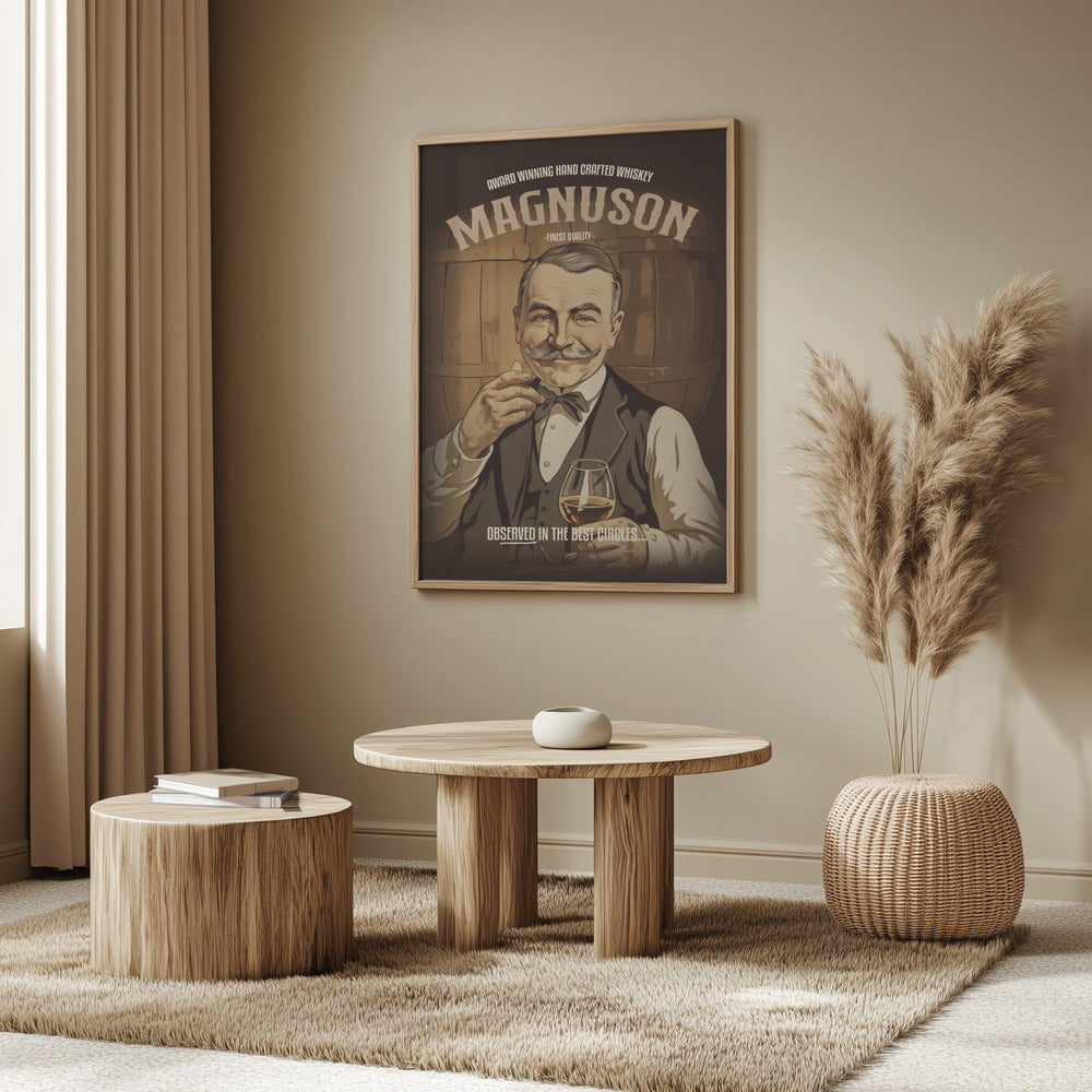 Magnuson Whisky | Poster